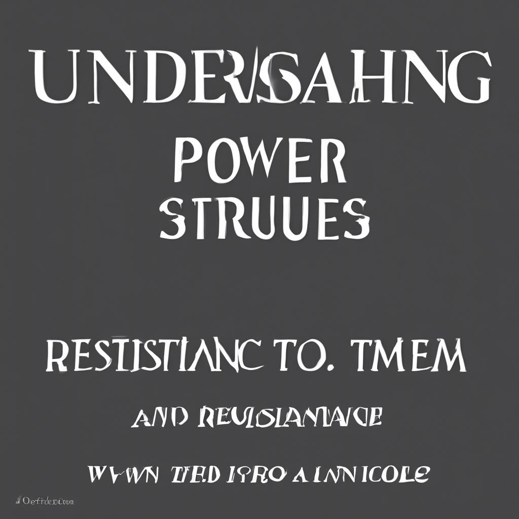 Κατανοώντας τις Δομές Εξουσίας και Αντίσταση ενάντιά τους
